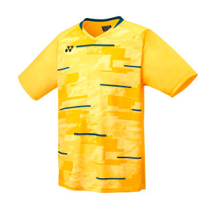 Product detail of Pánské tričko Yonex  Mens Crew Neck Shirt YM0034 Soft Yellow 3XL