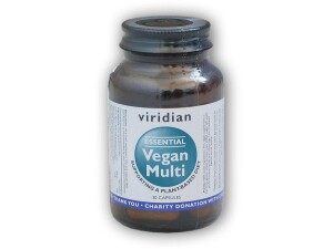 Product detail of Viridian Vegan Multi 30 kapslí