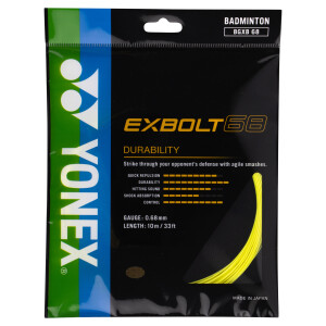 Product detail of Yonex Exbolt 68 10m