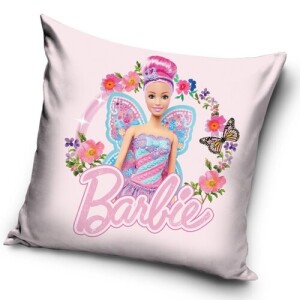 Product detail of Carbotex Povlak na polštářek Barbie Motýlí Princezna, 40 x 40 cm