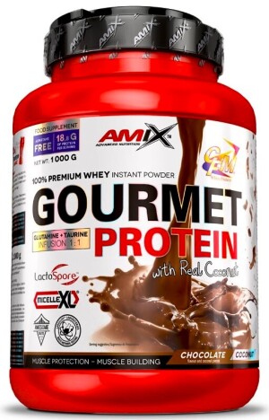 Product detail of Amix Nutrition Gourmet Protein 1000 g čokoláda - kokos