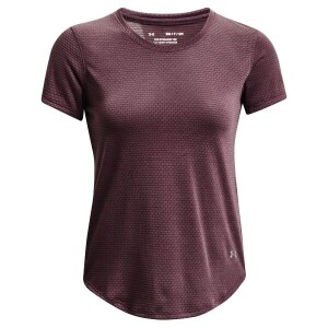 Product detail of Under Armour Streaker Run Short Sleeve ash plum/reflective