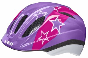 Product detail of Ked Meggy II Trend lilac stars cyklistická přilba