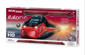 Product detail of RE.EL Toys ItaloEVO licencovaný vlak v měřítku H0 na baterie, vlak 94cm, dráha 5m