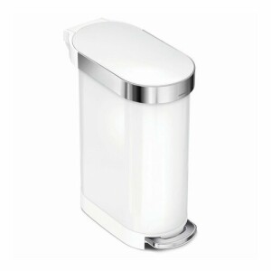 Product detail of Simplehuman Pedálový odpadkový koš Slim 45 l, bílá