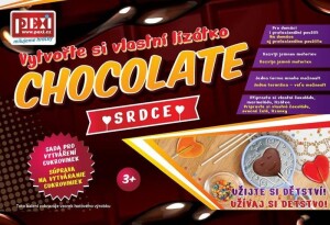 Product detail of PEXI CHOCOLATE ART /  Vytvořte si vlastní lízátko- Srdce