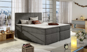 Product detail of Artelta Manželská postel BOLERO Boxspring | 140 x 200 cm Bolero barva: Sawana 05, Bolero rozměr: 140x200 cm