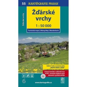 Product detail of 1: 50T (55)-Žďárské vrchy (turistická mapa)
