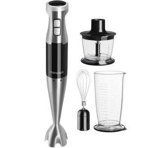 Product detail of Concept TM4900 tyčový mixér s chopperem, šlehací metlou a mixovací nádobou 1000 W  BLACK
