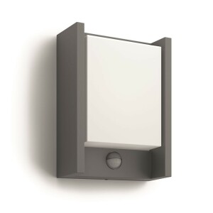 Product detail of Philips 16461/93/P3 Arbour Venkovní nástěnné LED svítidlo s čidlem 22 cm, antracit