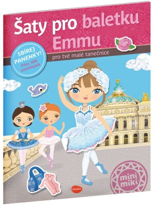 Product detail of Šaty pro baletku Emmu - kniha samolepek - Julie Camel