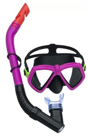Product detail of Kubisport Potápěčská sada juniorká DOMINATOR (brýle + šnorchl) růžové