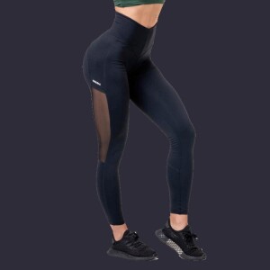 Product detail of Nebbia Mesh legíny s vysokým pasem 573 POUZE L - růžová (VÝPRODEJ)