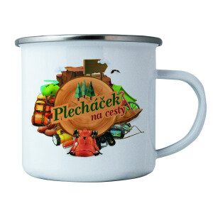 Product detail of Bohemia Gifts Plechový hrnek - Na cesty, 350 ml