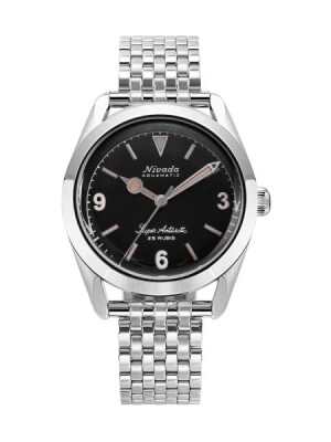Product detail of Nivada Grenchen Super Antarctic 3.6.9 Black Vintage - Forstner Beads of Rice