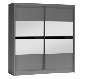 Product detail of ArtStol Šatní skříň BATUMI 203 | šedá
