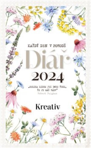 Product detail of Kreativ Diář 2024 - Luční kvítí