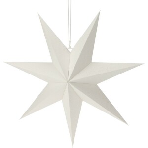 Product detail of Vánoční papírová dekorace White star, 60 x 60 x 1,5 cm