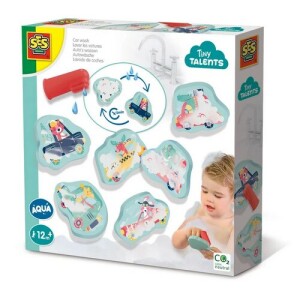 Product detail of Ses Sada pěnových vodolepek Mytí autíček, 6 ks