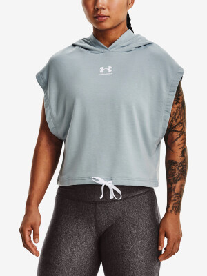 Product detail of Dámská mikina Under Armour  Rival Terry SS Hoodie-BLU L