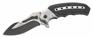 Product detail of Cattara Nůž zavírací COBRA 20cm s pojistkou stříbrná-černá