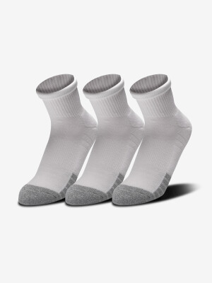 Product detail of Under Armour ponožky UA Heatgear Quarter 3pk bílá