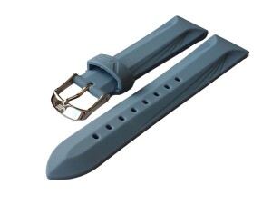 Product detail of Silikonový řemínek Vostok Europe pro Undine - modrý/lesklá spona