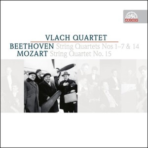Product detail of Beethoven &amp; Mozart: Smyčcové kvartety - 4 CD - kvarteto Vlachovo