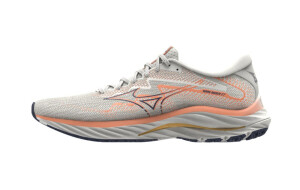 Product detail of Dámská běžecká obuv Mizuno  Wave Rider 27 Snow White/Nightshadow Blue/Coral Reef  UK 7,5