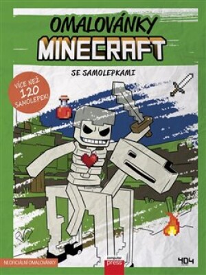 Product detail of Omalovánky Minecraft se samolepkami - kolektiv