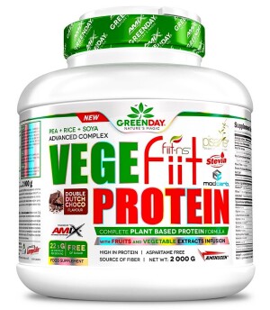 Product detail of Amix Nutrition Vegefiit protein 2000 g dvojitá čokoláda