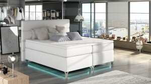 Product detail of Artelta Manželská postel AMADEO Boxspring s LED osvětlením | 160 x 200 cm Barva: BAO 09 - Soft 17