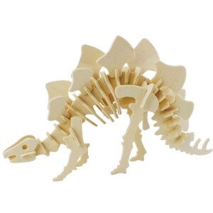 Product detail of Dřevěné 3D puzzle - Stegosaurus