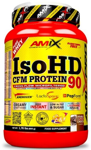 Product detail of Amix Nutrition IsoHD 90 CFM Protein 800 g mocca - čokoláda - káva