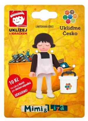 Product detail of Efko Uklízej s Igráčkem Mimi a Líza figurka Mimi s kyblíkem