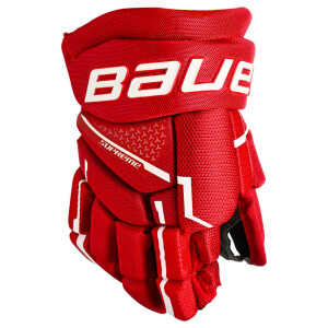 Product detail of Hokejové rukavice Bauer Supreme Mach Red Žák (youth) 8 palců