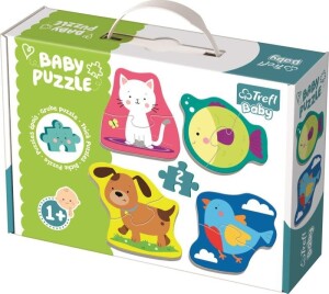 Product detail of Trefl Puzzle Baby Zvířata / 4x2 dílky