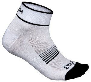 Product detail of Etape Cyklo ponožky Kiss bílá černá