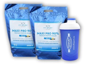 Product detail of Fit Sport Nutrition 2x Maxi Pro 90% 2500g + šejkr Fitsport