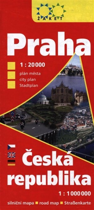 Product detail of Praha 1:20 000 + Česká republika 1:1 000 000