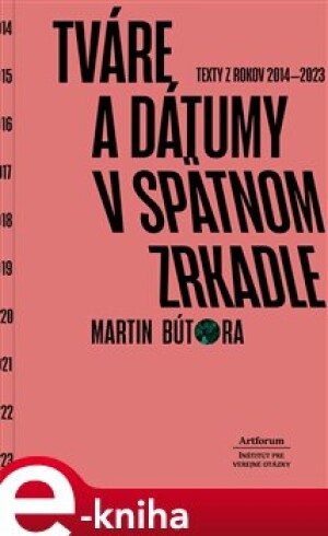 Product detail of Tváre a dátumy v spätnom zrkadle - Martin Bútora