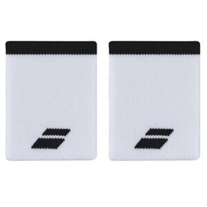 Product detail of Babolat Logo Jumbo Wristband 2024 potítka bílá-černá