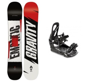 Product detail of Gravity Empatic snowboard + Raven S230 Black vázání