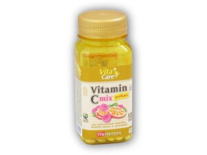 Product detail of VitaHarmony Vitamín C 100mg MIX pomeranč malina 120 tablet