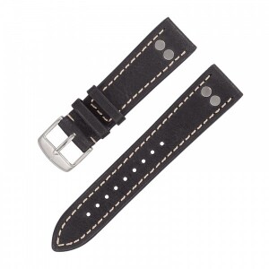 Product detail of Řemínek Laco Pilot Strap - černý - 20 mm - L – Standardní délka (doporučujeme) - 18 mm