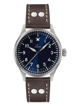 Product detail of Laco Flieger Stuttgart Pro Blau 37 Automatic