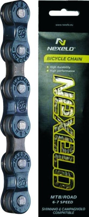 Product detail of Nexelo 6-7 Rychlostí Tm.hnědý BOX řetěz