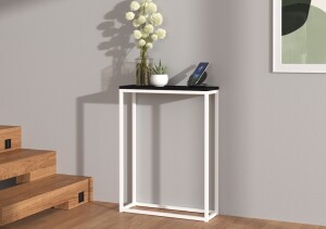Product detail of ArtAdrk Příruční stolek LUCAS | bílé nohy Barva: Černá