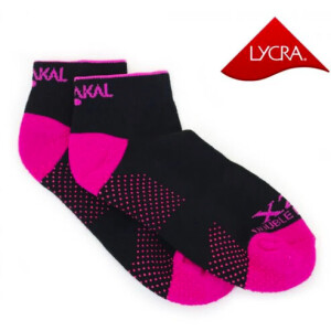 Product detail of Ponožky Karakal  Socks X2+ Female Trainer Black/Pink-36-41