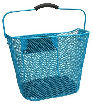 Product detail of Max1 Koš přední oválný s klipem a držadlem modrý